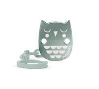 Suavinex, Attache Tétine, Chaîne de Sucette avec Clip, Effet Metallise Mat. +0 Mois. Bonhomia Vert