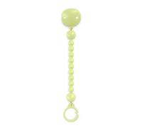 Suavinex, Attache Tétine en Silicone, Attache Sucette avec Une Seule Pièce en Silicone, pour Bébés +0 Mois, Colour Essence, Lime