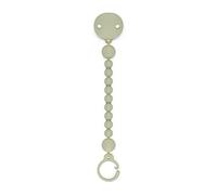 Suavinex, Attache Tétine en Silicone, Attache Sucette avec Une Seule Pièce en Silicone, pour Bébés +0 Mois, Colour Essence, Vert