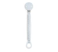 Suavinex, Attache Tétine en Tisu, Attache-Sucette avec Clip et Plaque en Silicone, pour Bébés +0 Mois, pour la Sucette Wonder et Wonderland, Bleu