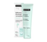 Suavinex Baume pectoral bébé aromatique – libère les voies respiratoires – 50 ml