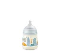 Suavinex, Biberon 150 ml. Biberon avec Tétine Symétrique SX Pro en Silicone à Débit Lent (S). Avec Valve Anti-Colique. Silicone Fin Ultra-Doux. Pour Bébés Nouveau-nés, +0 Mois. Dreams Bleu