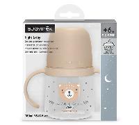 Suavinex Biberon à Anses +6 mois Wild&Free Night And Day Marron 150ml