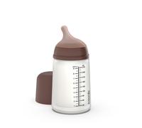 Suavinex - Biberon Anti-Colique Zero Zero 270 ml Débit Moyen - Deep