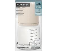 Suavinex Biberon anticolique T Sil Adap +0M 180 ml Light Sand 1 ut