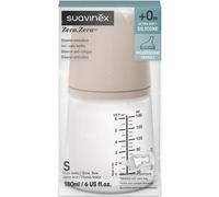Suavinex Biberon anticolique Tétine silicone +0 mois 180 ml Amande