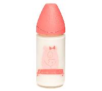 Suavinex Biberon en Verre Meaningful Life Ours Rose 240ml