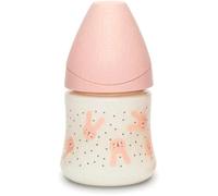 Suavinex Biberon Tétine En Silicone Débit Épais Hygge Rose 260 ml