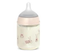 Suavinex Biberon Verre 120ML Tétine SXPro S Wonderland Lapin Rose
