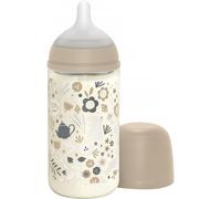 Suavinex Biberon Verre 240ml Tétine Sxpro M Wonderland Beige 1 Pièce