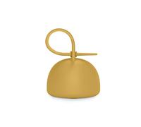 Suavinex, Boîte à Sucettes en Silicone Soft et Flexible, avec Capacité pour 2 Tétines, Pochette avec Anse Flexible, Colour Essence, Mustard