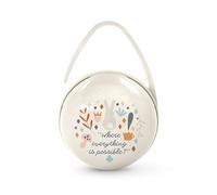 Suavinex – Boîte à tétines – Wonderland Duo – Pour 2 sucettes – Cream