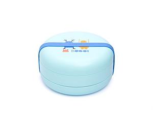 Suavinex Booo Set d'Assiettes Combinables Bleu 4+ Mois