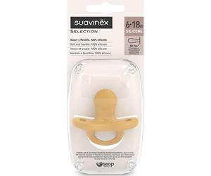 Suavinex Chupete Colour Essence Fisio 6-18m Mustard 1ud