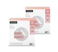 Suavinex, Coussinets d'Allaitement Absorbants 120 unités, (2 Boîtes x 60 unités), Coussinets Jetables, Super Respirants et Absorbants, Extra-fins, Imperceptibles, En sachets individuels