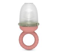 Suavinex Grignoteuse bébé – Alimentateur anti-étouffement silicone qualité alimentaire +6 mois Rose