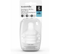 Suavinex Physiological Teat Flow Silicone L 2 U 2 Pcs