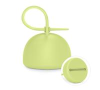 Suavinex, Porte-tétine pour bébé - Housse flexible pour tétine en silicone - Pour transporter 2 tétines - Avec poignée de suspension +0 mois - Couleur Essence, Lime