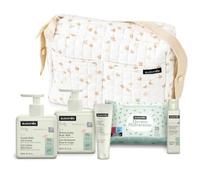 Suavinex, Sac Langer Poussette avec Cosmétiques, Idéal Cadeau Bébé, Beige