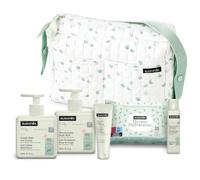 Suavinex, Sac Langer Poussette avec Cosmétiques, Idéal Cadeau Bébé, Vert