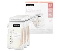 Suavinex Sachets de conservation du lait maternel gradués 180 ml x25 avec bec verseur pré-stérilisés