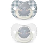 Suavinex Suavinex Pacifier Silicone T. Fusion physiologique 4-18m 2 Unités