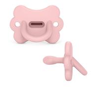 Suavinex - Sucette Reversible Sxpro 0/6m Colour Essence - Butterfly Rose Poudré