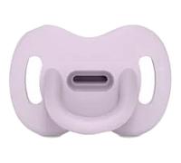 Suavinex, Sucette Tout Silicone, pour Bébé 6/18 Mois, avec Tétine Symétrique SX Pro, Réversible, Super Douce et Souple, Idéal pour Dormir, Respecte le Développement Buccodentaire, Lavender
