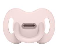 Suavinex, Sucette Tout Silicone, pour Bébé 6/18 Mois, avec Tétine Symétrique SX Pro, Réversible, Super Douce et Souple, Idéal pour Dormir, Respecte le Développement Buccodentaire, Rosewater