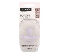 Suavinex - Sucette Colour Essence SX Pro - Silicone physiologique 6-18 mois - Mauve