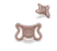 Suavinex, Sucette Zero Zero, avec Tétine Symétrique SX Pro, Taille Mini -2 à 2 mois, Tétine Naissance, convient aux bébés Prématurés et Allaités, Hypoallergénique, SkinFriendly Silicone, Deep