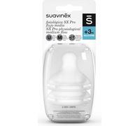 Suavinex SX Pro +3 m, débit moyen, 2 pièces