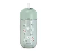 Suavinex, Tasse Apprentissage Bébé, Gourde Paille Enfant, Gobelet Bébé avec Paille en Silicone Flexible, Résiste à la Morsure, Anti-goutte, Apte Lave-vaisselle, +18 Mois, 340 ml, Wild&Free Vert