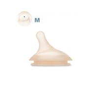 Suavinex Lot de 2 Tetines pour Biberon Anti-Colique Zero Zero. Débit Moyen /M
