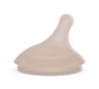 Suavinex – Lot 2 tétines pour biberon Zero Zero – Anti-colique – Débit moyen (M) – Silicone – Deep
