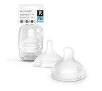 Suavinex Tétines SX Pro 2 symétriques – Débit rapide – 6 mois et +