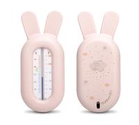 Suavinex, Thermomètre de Bain pour Bébé, Thermomètre Sans Mercure, Flottant, Précis avec Échelle de Couleurs, Sûr, Résistant et Facile à Utiliser, pour les Bébés de +0 mois. Motif Dreams, Rose