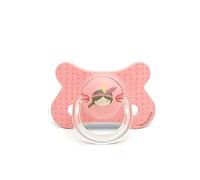 Suavinex Total Look Fusion Sucette Réversible Indien en Silicone Rose -2/4 Mois
