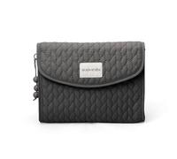 Suavinex, Trousse Soin Bébé, Enfant et Nouveau-Né, en Tissu, Robuste, Fermeture Rabat avec Aimant, Imperméable, Organisateur, pour des Accessoires Toilette, Pratique, Facile à Nettoyer, Gris