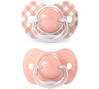 Suavinex Wild & Free Anatomical Silicone 0-6m tétine Pink 2 pcs
