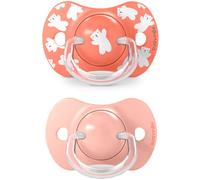 Suavinex Wild & Free Anatomical Silicone 18m+ tétine Pink 2 pcs