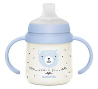 Suavinex Wild&Free Biberon A Anses +6 Mois Night And Day Bleu 150ml