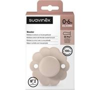 Suavinex Sucette réversible Wonder SX Pro – Physiologique 0-6 mois Mauve Chalk 1 pcs