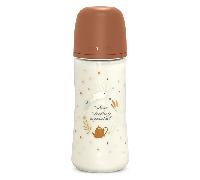 Suavinex, Wonderland, Biberon Tétine SXPro L - Wonderland Camel - 360ml