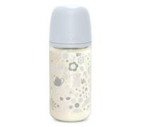 Suavinex, Wonderland, Biberon verre Tétine SXPro M - Wonderland Bleu - 240ml
