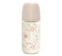 Suavinex, Wonderland, Biberon verre Tétine SXPro M - Wonderland Rose - 240ml