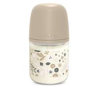 Suavinex, Wonderland, Biberon verre Tétine SXPro S - Wonderland Beige - 120ml
