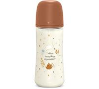 Suavinex Biberon Wonderland SX Pro Physiologique Anti-colique Débit L 6 mois Camel 360 ml