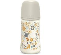 Suavinex Biberon tétine Wonderland SXPro M, anti-colique, débit moyen 3m+ Beige 270 ml