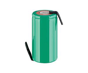 Sub-C 3000 mAh Batterie Nickel-Hydrure Métallique (NiMH), 1.2 V, PVC, Fer à Souder (Z)